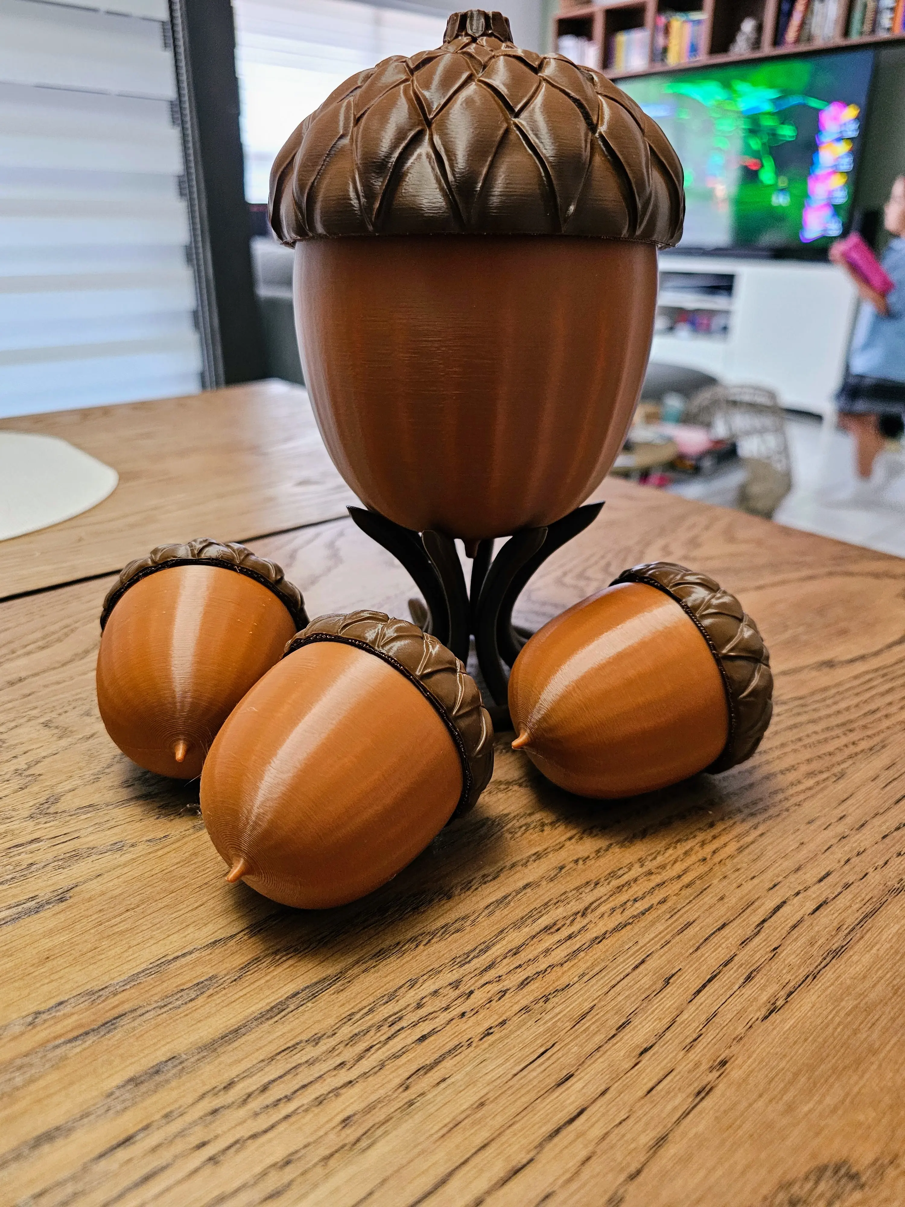 MTG Commander Acorn Deck Box - Bloomburrow Box