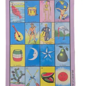 56 CARTAS IRREPETIBLES. SETS DE 4 CARTAS CADA SET CONTIENE LAS 54 CARTAS DE LA LOTERÍA.   LAS CARTAS SON COLORIDAS Y BONITAS. CABE UNA PESETA EN CADA CUADRITO. Game Party Cards Card Games