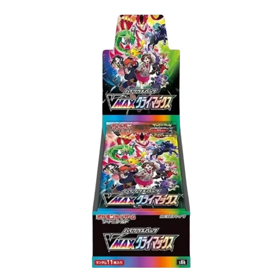 VMAX Climax Booster Pack/Box Japanese Pokémon Trading Card Game VMAX Climax Booster Pack/Box Japanese Pokémon Trading Card Game