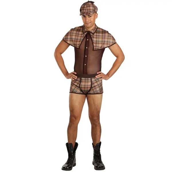 Men's Dashing Detective Sherlock Holmes Costume