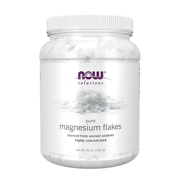 Magnesium Flakes, 100% Pure, from the Ancient Seabed, Highly Concentrated, 54-Ounce