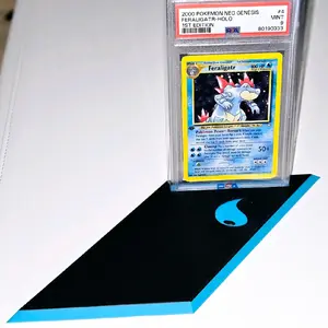 3D printed Water Pokemon PSA Slab Holder - Keep Your Cards Stylish (Slab Holder Base Only, Card not Included)