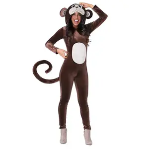 Women's Jumpsuit Monkey Around Costume
