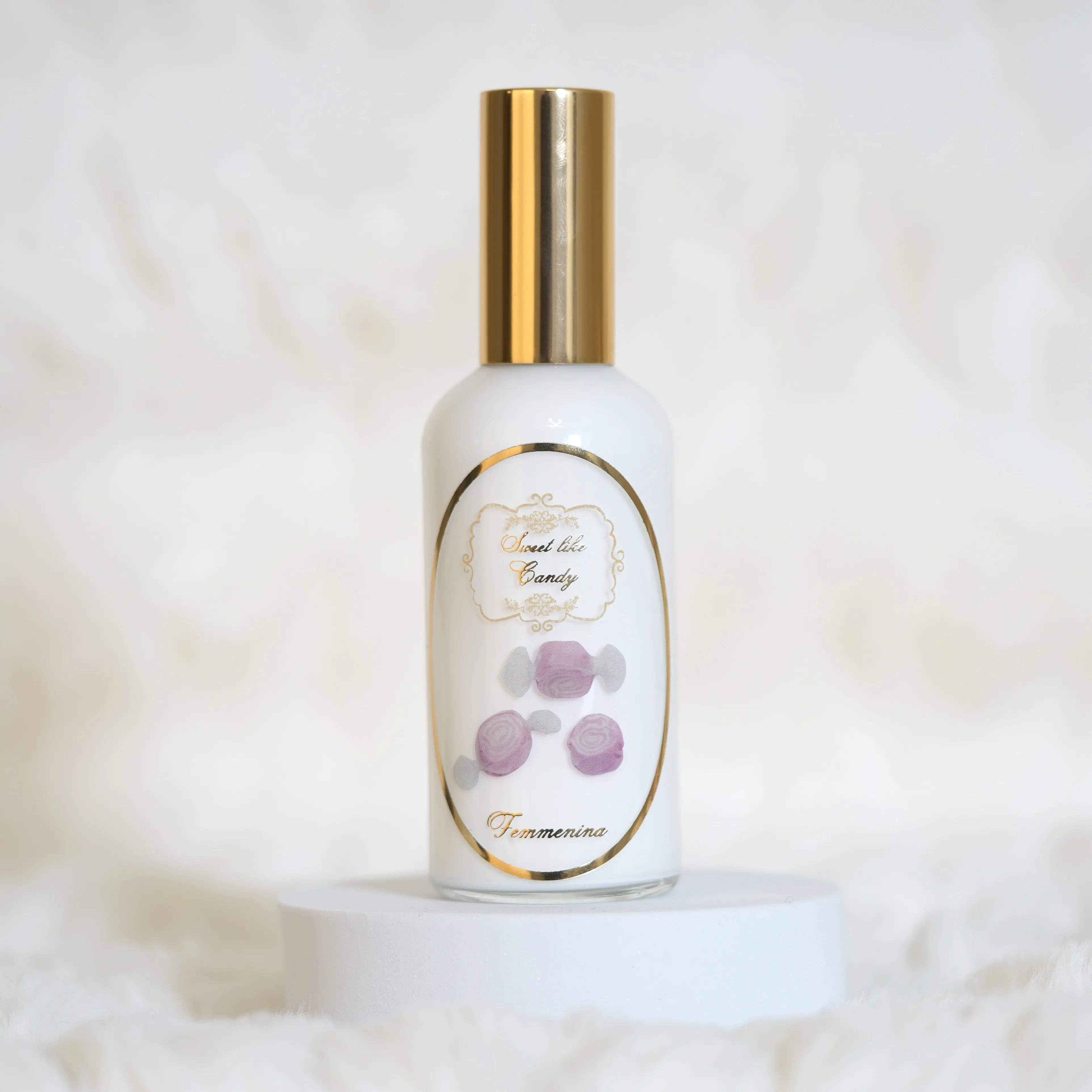 Sweet Like Candy Hair Mist, Concentrated formula, A Delicate Mist of Lasting Elegance for Your Hair, Lightweight Vegan