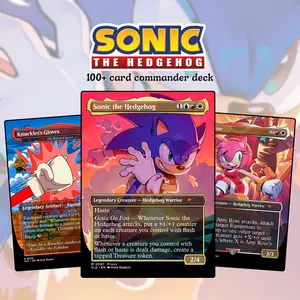 Supersonic Adventure Proxy Commander Deck 100+ Cards | Speed Fantasy Collector Deck | Ready to Play Strategy Deck | Unique Gift