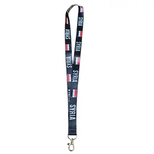 Syria Lanyard Key Holder / Badge Holder / ID Holder Syrian Lanyards