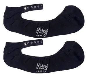 Hidey Socks Crystal Anklet Bamboo Liner Socks