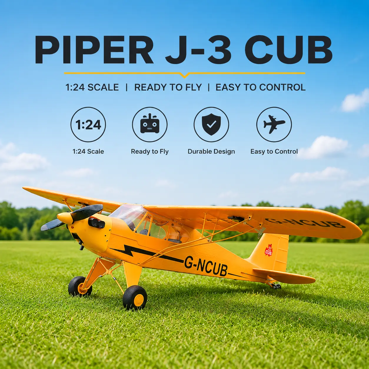 WLTOYS XKS A160 J3 RC Airplane, 5 Channel Brushless Remote Control Glider, 2.4GHz RC Plane with 3D/6G Mode, 650mm Wingspan EPP Foam Aircraft, 1406 Motor RTF Fixed Wing Airplane for Beginners Adults