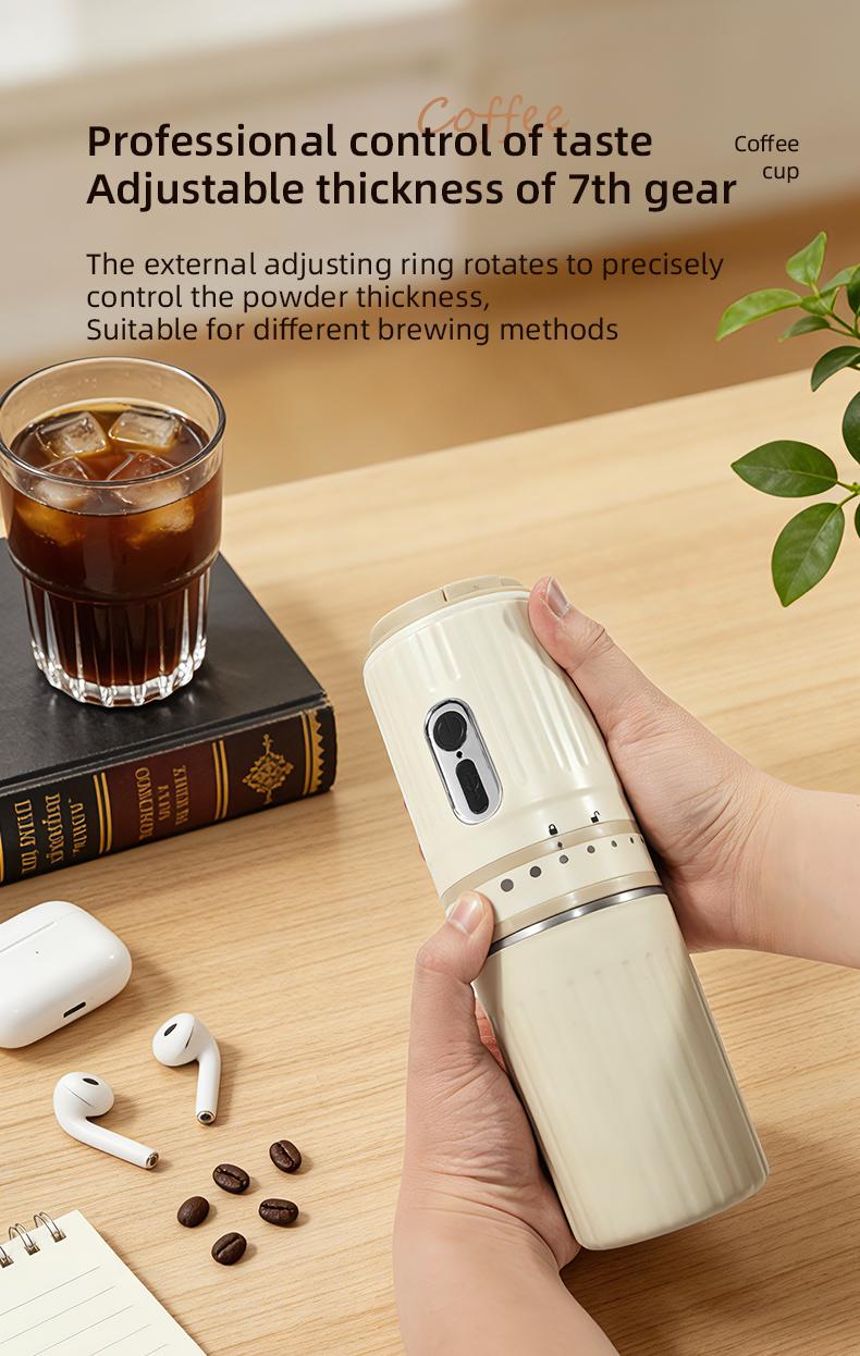 Portable Coffee Machine - Household Kitchen Appliance for Coffee and Tea Brewing