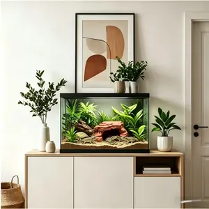Reptile Hideout Desert Cave, Leopard Gecko Specific, 3D Printed Pla Material, Secure Base, Terrarium Decor, Cozy Home for Reptiles