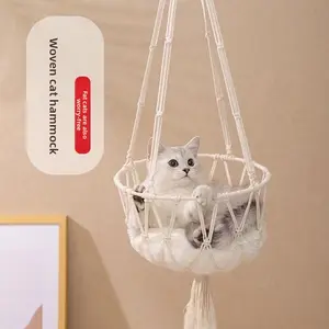 Hanging Cat Kitten Bed, Window Perch Hammock, Removable Washable Cat Swing Basket, Pet Nest for Window Sill, Wholesale Manufacturer