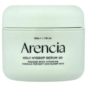 Arencia Holy Hyssop Serum 30, All Skin Types, 1.76 oz (50 g)