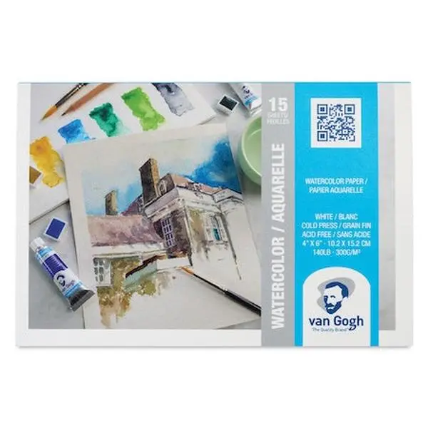 Van Gogh Watercolor Paper Pads 140LB - Cold Press