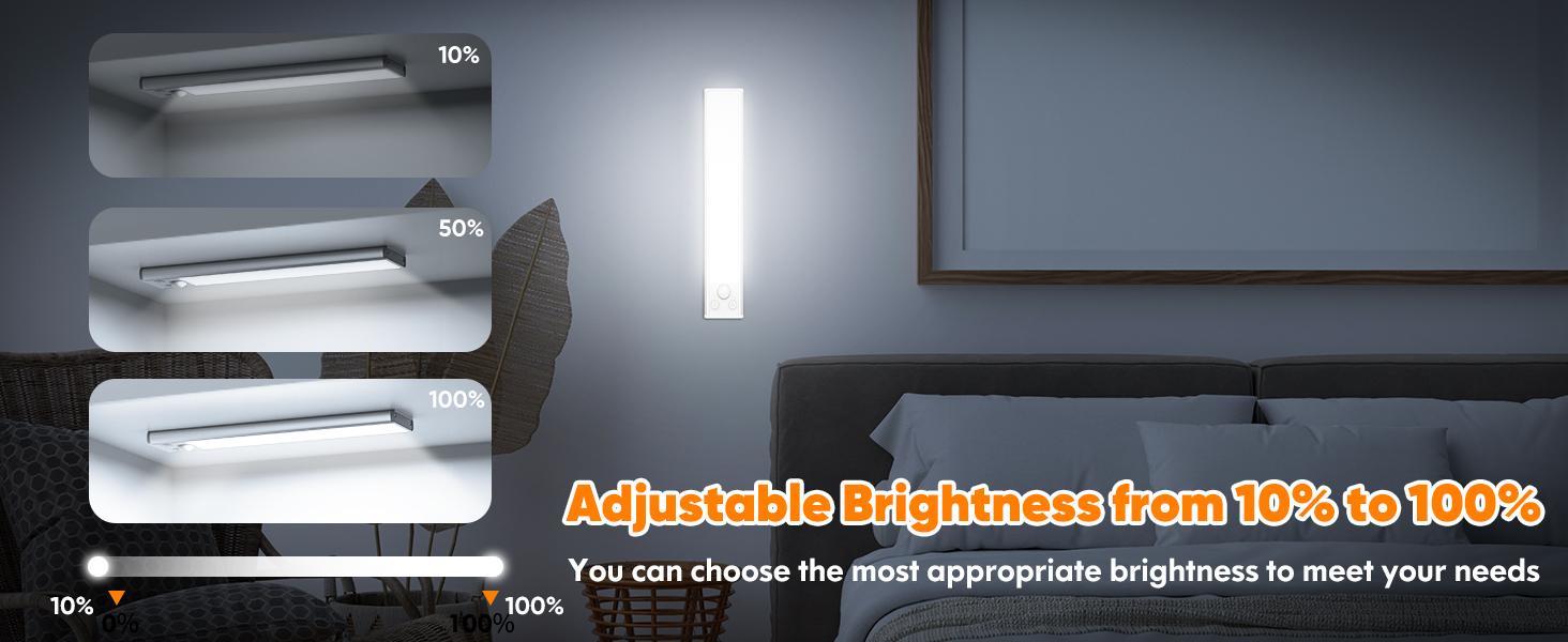 2026 NEW 15.7in Closet Lights, LED Rechargeable Under Cabinet Lighting Wireless, 3 Color Temps, Dimmable Motion Sensor Light for Kitchen, Pantry, Bedroom & Christmas Decorations-4PACK 2026 NEW 15.7in Closet Lights, LED Rechargeable Under Cabinet Lighting Wireless, 3 Color Temps, Dimmable Motion Sensor Light for Kitchen, Pantry, Bedroom & Christmas Decorations-4PACK