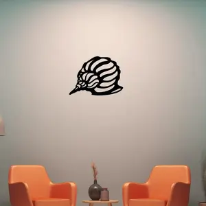 CIFbuy Seashell Metal Wall Decor Living Room Hanging Art Outdoor Sticker Home Bedroom Decor