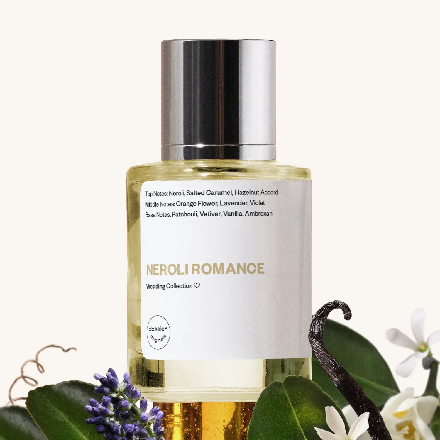 Neroli Romance, Dossier Originals, Unisex Perfume, 50ml, Eau de Parfum, Neroli, Lavender, Patchouli, Vetiver, Vanilla Neroli Romance, Dossier Originals, Unisex Perfume, 50ml, Eau de Parfum, Neroli, Lavender, Patchouli, Vetiver, Vanilla