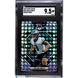 2023 Panini Mosaic Nolan Smith #353 Prizm SGC 9.5