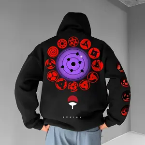 Vintage Uchiha Mangekyou Sharingan Anime Streetwear Style T-shirt, Hoodie, Sassuke Rinnegan Anime Fan Hoodie, Menswear, Unisex, Drippy Outfits, Best Anime Shirt, Gift For Animelovers