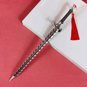 11.6inch 30cm Metal Snake Katana Action Figure Safe Unsharpened Sword Black Sabre Ninja Knife Blade Anime Cosplay Accessories Prop Damascus Sword Original Samurai Sabre Real Size Japanese Katana Toy Gift