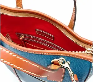 Dooney & Bourke Pebble Leather Top Handle Tote