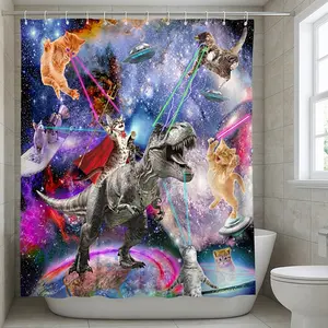 1/3/4 Piece Set, Shower Curtain Sets, Bathroom Set - Shower Curtain and Carpet Collection, Home Decor Gift. Waterproof Polyester Shower Curtain, Decorative Bathtub Partition, Modern Home Bathroom Decor