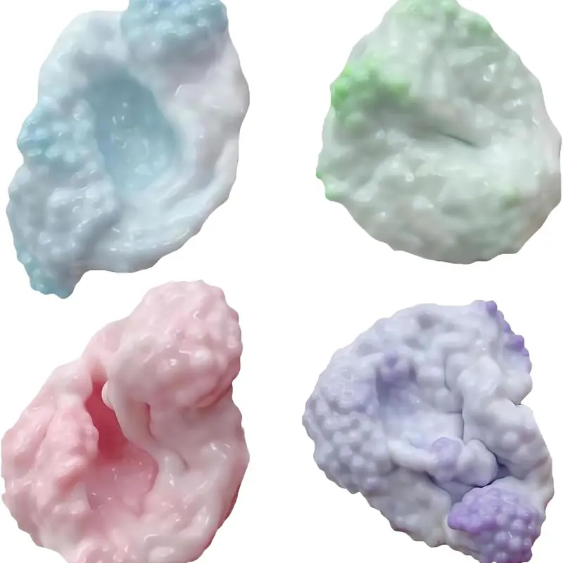 ASMR Crunchy Stress Ball - Stress Relief Fidget Toy, Soft Squeeze Decompression Toy for Relieving Anxiety and Sensory Irritability with Soothing Head Sound