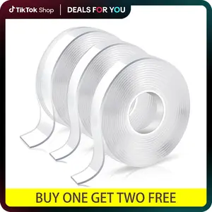 Viral Summer Melody Nano Tape Mother's Day Must-have Reusable Transparent Magic Gel Tape DIY Bubble Craft & Gift DecorBuy One Get Two Free tiktokshopspringglowup