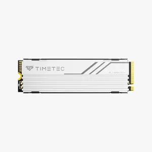 TIMETEC Pro M.2 NVMe PCIe 4.0 SSD with White Heatsink