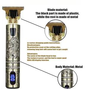 Electric shaver  Cordless Electric Hairber Shaver Hair Trimer Home Appliances Travel Barber Razors Shaving Machine for Men Trimmer Man luggage electric shaver Clipper Plastic Ohs H1 Dragon