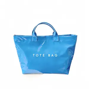 Trendy Vintage Letter Print Tote Bag, Waterproof Large Capacity Aesthetic Tote for Work Commute & Shopping