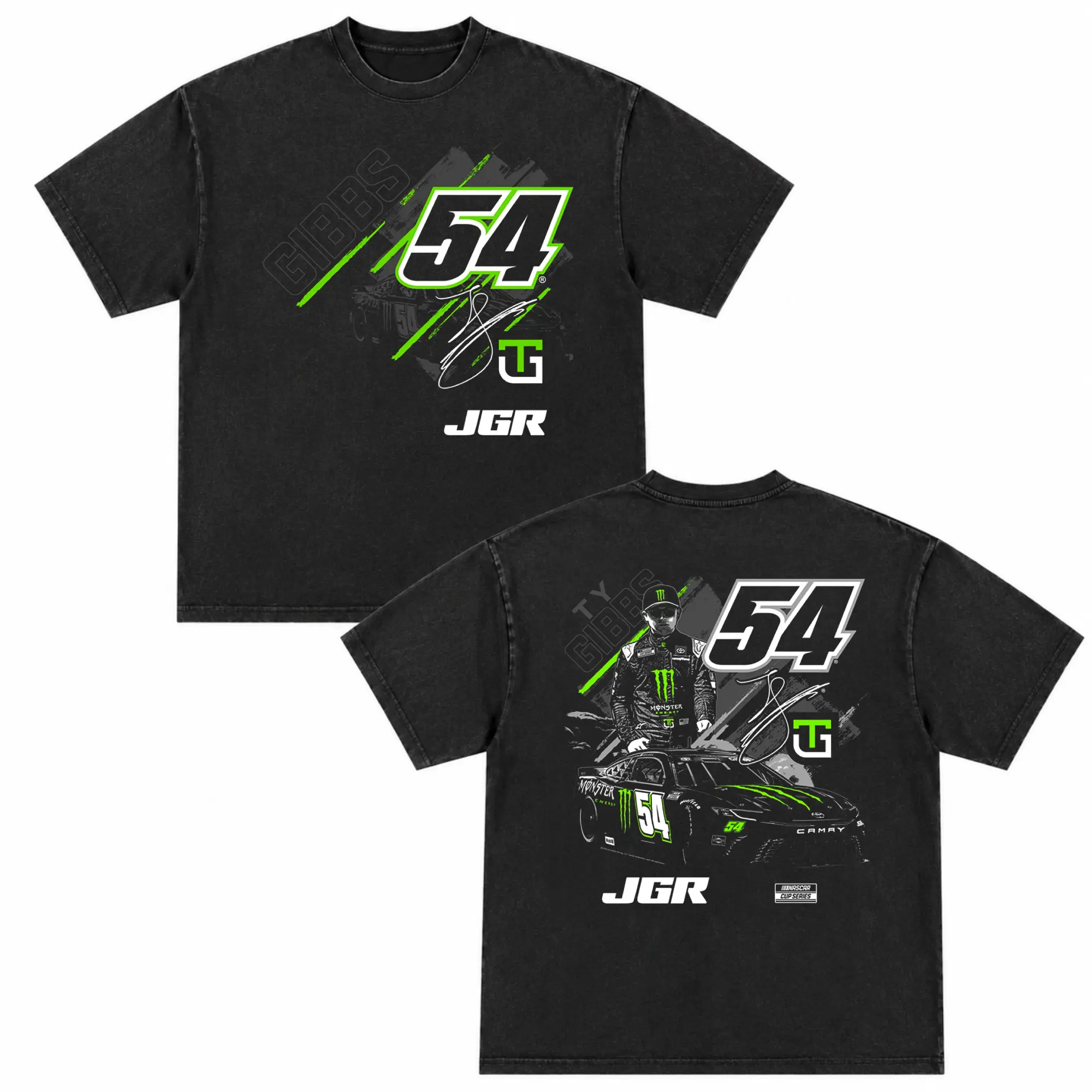 Ty Gibbs 54 Racing T-Shirt, Vintage NASCAR Motorsport Graphic Tee, Retro Stock Car Racing Shirt for Men Women, Ty Gibbs Fan Apparel Gift, Racing Streetwear Tee - Menswear & Underwear - Men's Tops - T-shirts - Men's Short-sleeve T-shirts