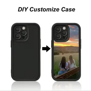 Phone Case: DIY customizable trapezoid phone case with photo, suitable for iPhone 17/16/15/14/13/12/11/16 Pro; personalized photo design; anniversary gift, Valentine’s Day gift, birthday gift, wedding gift, Mother’s Day gift, Father’s Day gift