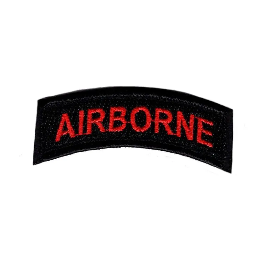 Airborne Tab Rocker Tactical Hook Patch (MTA3) RED/BLK