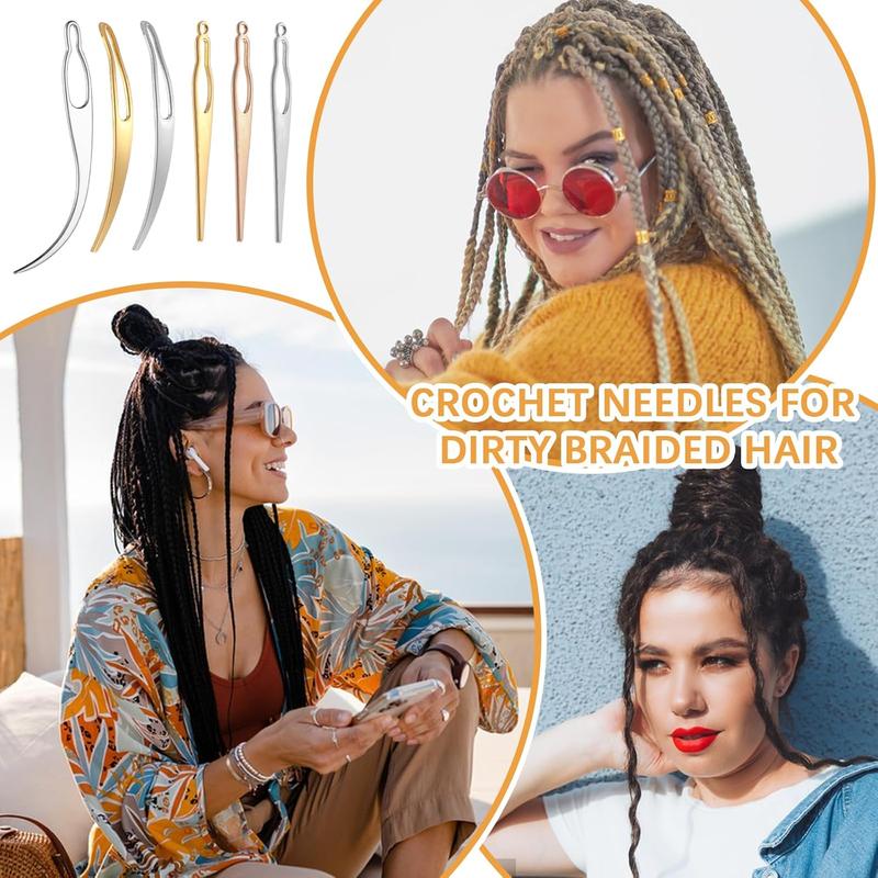 6 count Interlocking Tool for , Interlocking Dreadlock Tool, Sisterlock Retighten Tool, Crochet for Maintaining Your Dreadlocks Hair Extensions Styling Tools 6 count Interlocking Tool for , Interlocking Dreadlock Tool, Sisterlock Retighten Tool, Crochet for Maintaining Your Dreadlocks Hair Extensions Styling Tools