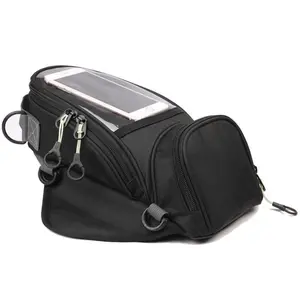 Motorcycle Plastic Fuel Tank Bag, Waterproof Large Capacity, Durable and Wear-Resistant, Easy Installation, Universal Fit
