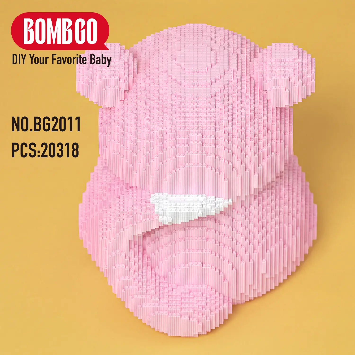 BOMBGO Animation Series -20318+ PCS Building Block BG2011 Toys,Birthday Gift,Christmas Gift,Educational Building Blocks,Trend Decoration,Cool Gifts,Brick,Family Bonding BlackFriday Christmas