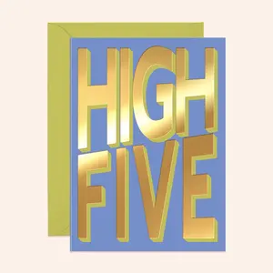 High Five Congratulations Card