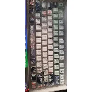 122Keys Arknights Wakaba Mutsumi Mortis Suitable Various Computer Keycap Gaming Keyboard Keycaps Game Mechanical Keyboard Keycap