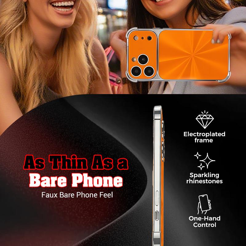 Quad-corner Drop-proof CD-texture Case for iPhone