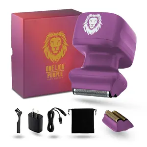 One Lion Purple PRO Foil shaver | Two foil options: Standard and Sensitive included