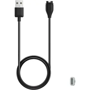 Charger for Garmin Venu, Venu 3/3S/2/2 Plus/2S/Sq 2/Sq, Replacement Charging Cable Cord with Grey Dust Plug for Garmin Watch (1)