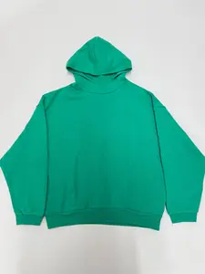 Hoodie Mint Green - High-Quality Graphic Long Sleeve Sweatshirt for Men's Casual Outdoor Wear, Oversized Fit, Comfortable & Durable - Menswear