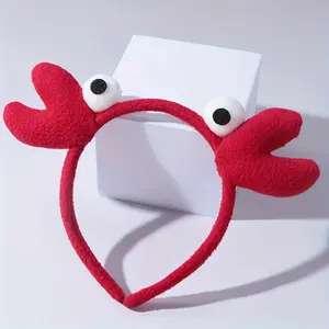 1pc Women's Party Personality Fashion Crab Claw Crab Eye Hair Hoop Suitable for Party Gathering Festival Wear