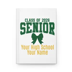 Personalized Senior Class of 2026 Journal, Notebook for Students, Graduation Gift, Custom Yearbook, Memory Book