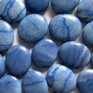 Dumortierite Palm Stone