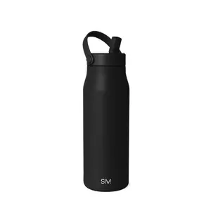 Simple Modern 34oz Mesa Midnight Water Bottle Black