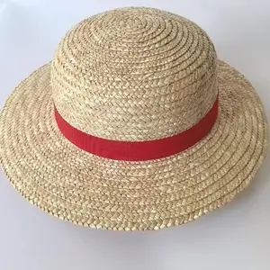 Straw Hat Luffy Cospaly Hats for Performance Costume hat Men Women Yellow Strawhats