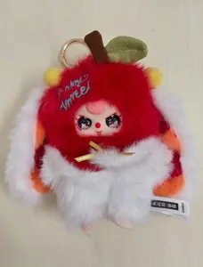 （022）BABYTHREE-New Year V2 plush blind MysteryBoxes Soft Plush Collectibles (Hidden StyleProbability:96:1)