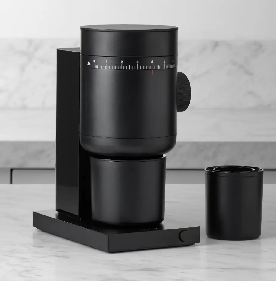 Fellow Opus 2 Coffee Grinder, Conical Burr Coffee Mill, Electric Bean Grinder, Precision Grinding, Espresso Grinder, Pour Over Coffee Mill, French Press Grinder, Cold Brew Coffee Grinder, Home Brewing