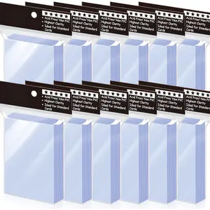 1200 Count Clear Penny Card Sleeves for Trading Cards, Plastic Soft Card Sleeves Card Protectors Fit for MTG Baseball Card, Sports Cards, Game Card Standard Cards
